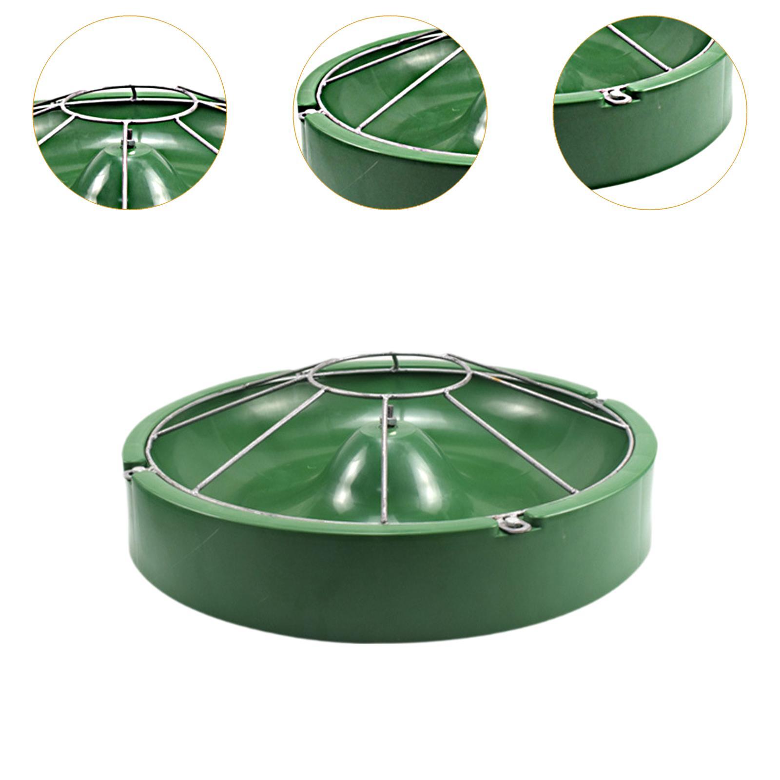 Pig Trough Container Bucket Accessories Basin Dishes 8 Slot Farming Supplies Piglet Feeder for Livestock Cattle Pets Poultrys