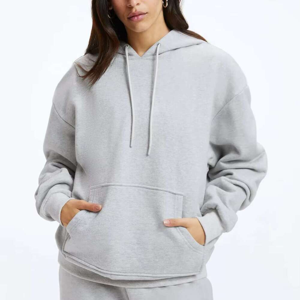 High Quality Cozy Terry Fleece Women Comfy Oversized Workout Fashion Pullover Hoodies