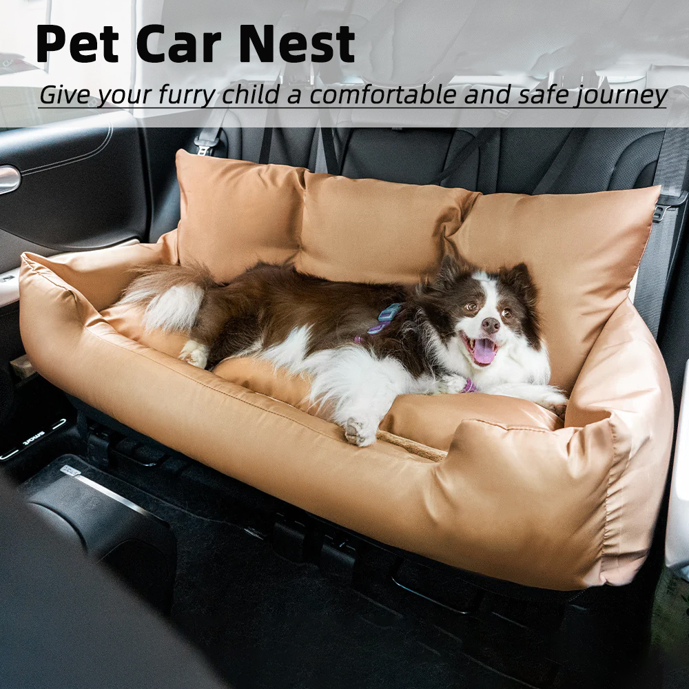Large dog carrier Travel Dog Car Seat Cover Folding Hammock Pet Carriers Bag Carrying for Cats Dogs Transportin Perro Autostoel