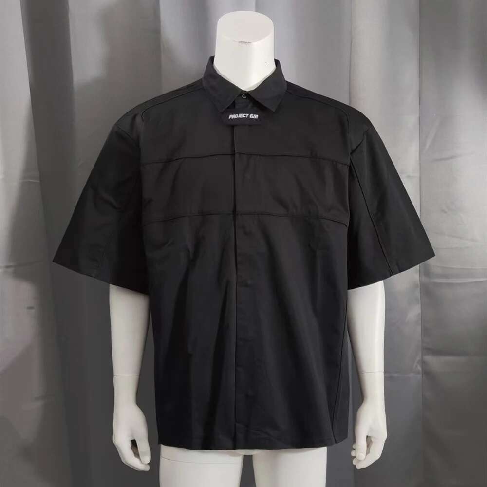 Frog Drift 22Ss Streetwear Loose Oversized High Street Niche Advanced Sense Best Quality Vintage Half Sleeve Tops Shirt For Men