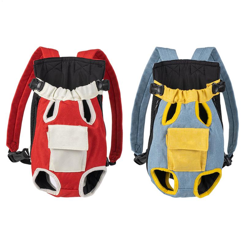 Dog Carrier Backpack Cat Adjustable Carrier Bag With Legs Out Portable Pet Supplies For Small Medium Dogs Puppy Accessories For