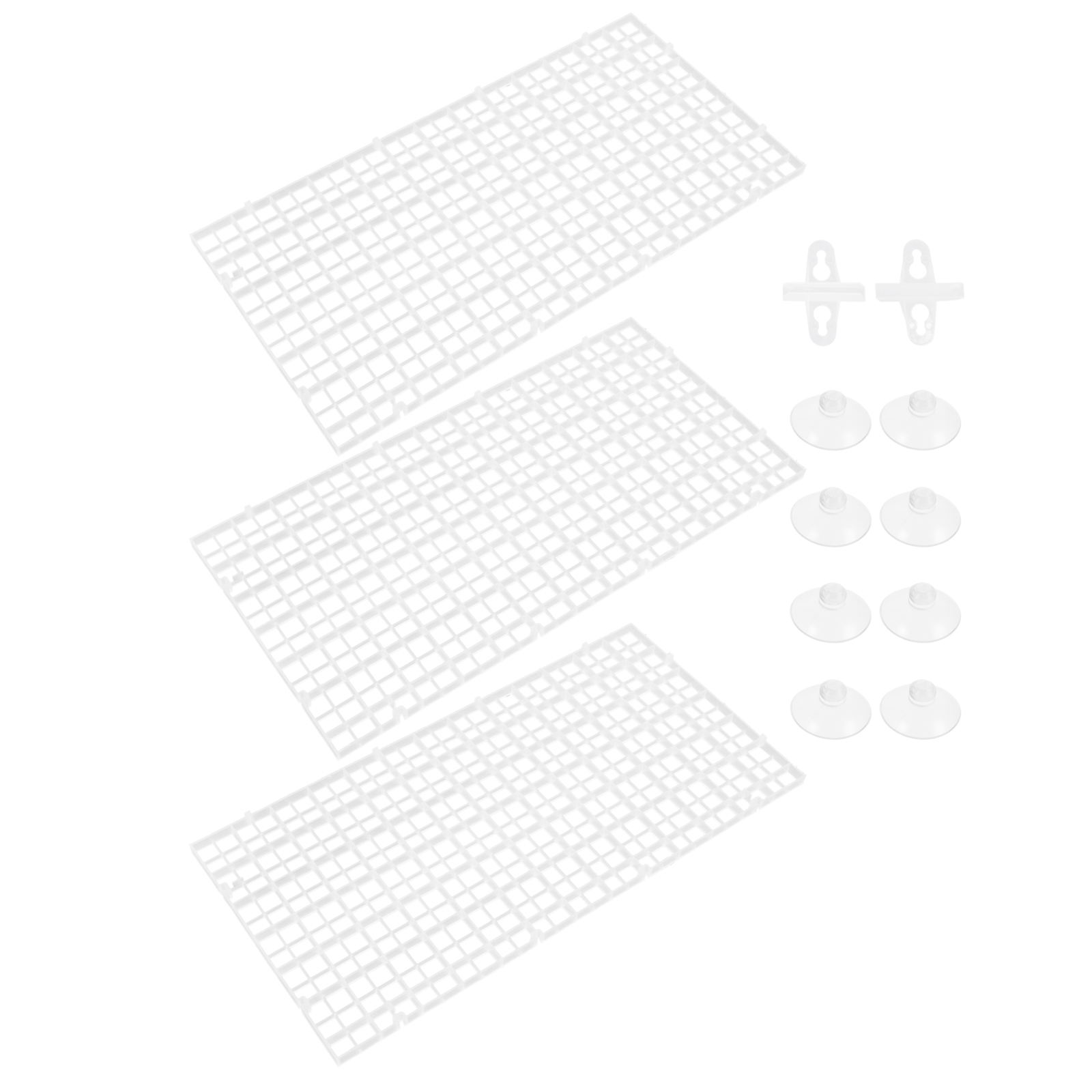 Fish Tank Isolation Board Supplies Aquarium Divider Mesh Breeding Sucker Separator