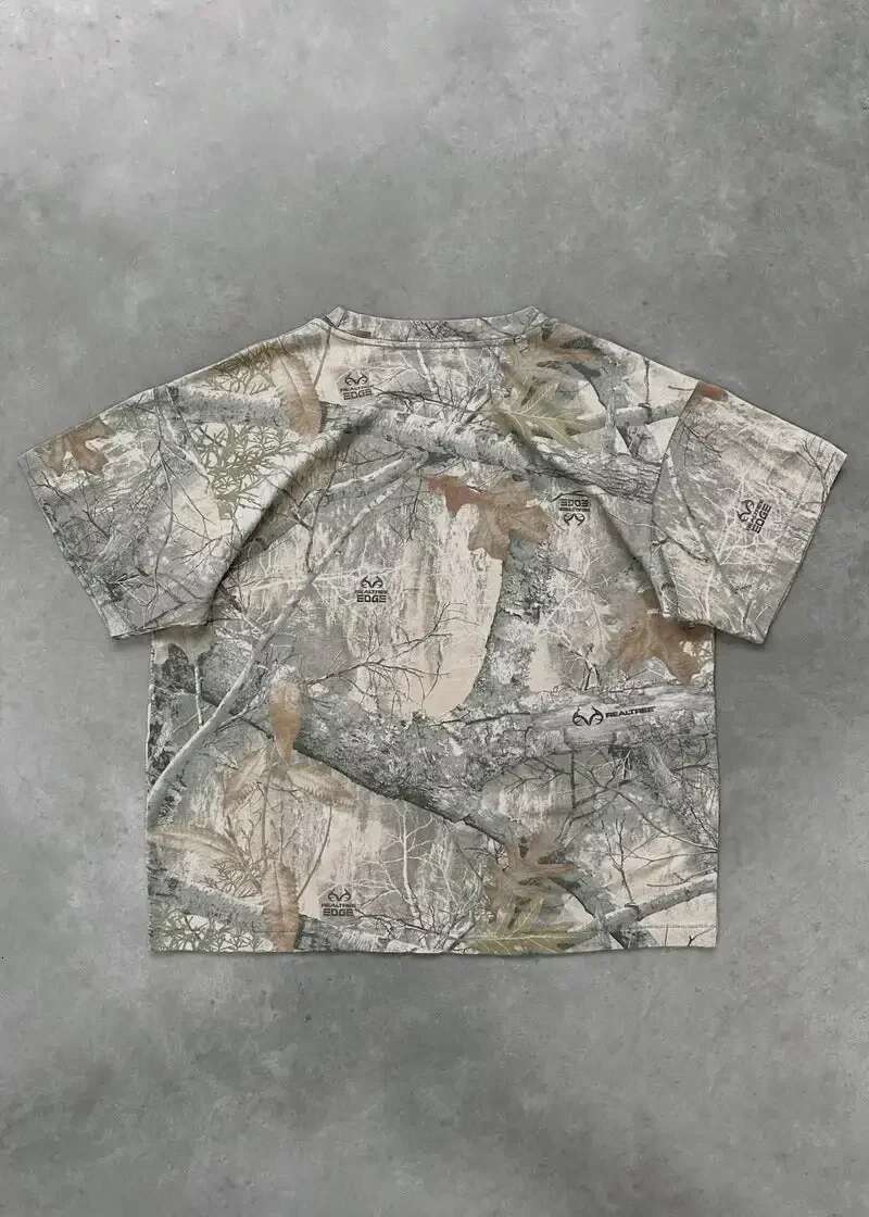 Hip Hop Y2k Retro Tops 2024 Camo Print Graphic Haruku Goth Men And Women Summer T-Shirt Casual Street Wear