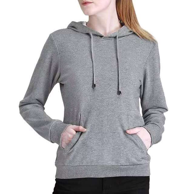 OEM Custom Women's Clothing Sweatshirts Breathable And Quick Dry Cotton Fleece Streetwear Pullover Sports Hoodies