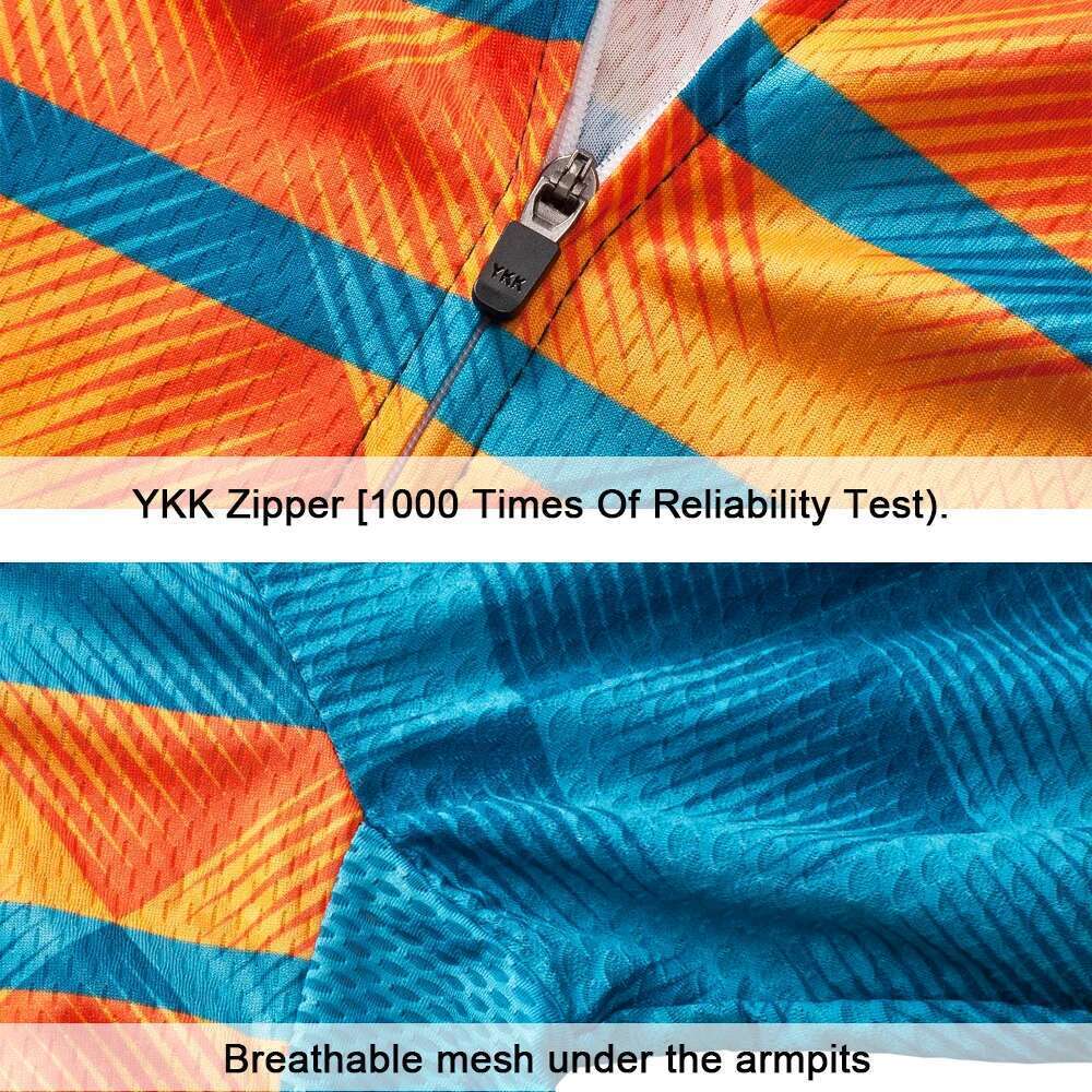PRO men's cycling sweatshirt, sports suit, short sleeved, breathable, UV resistant