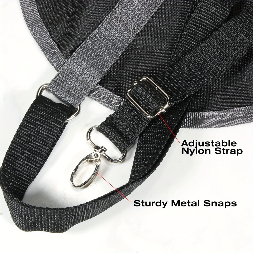 Pet Supplies Hangable Horse Feed Bags Oxford Fabric Convenient Hay Bags Large Capacity Portable Hay Net Donkey