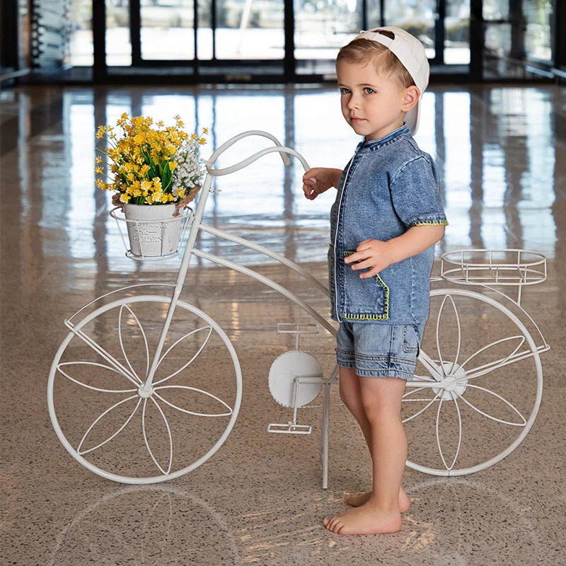 Summer denim collection girls dress set cute baby rompers boys casual shirt girls skirt family clothing set contrast pockets 250326