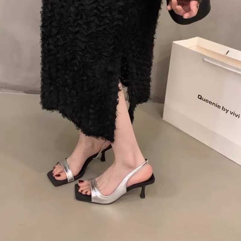 Designer Summer High Heel Women Sandals Fi Shallow Open Toe Shoes Ladies Outdoor Dress Gladiator SandalsXJ2500305