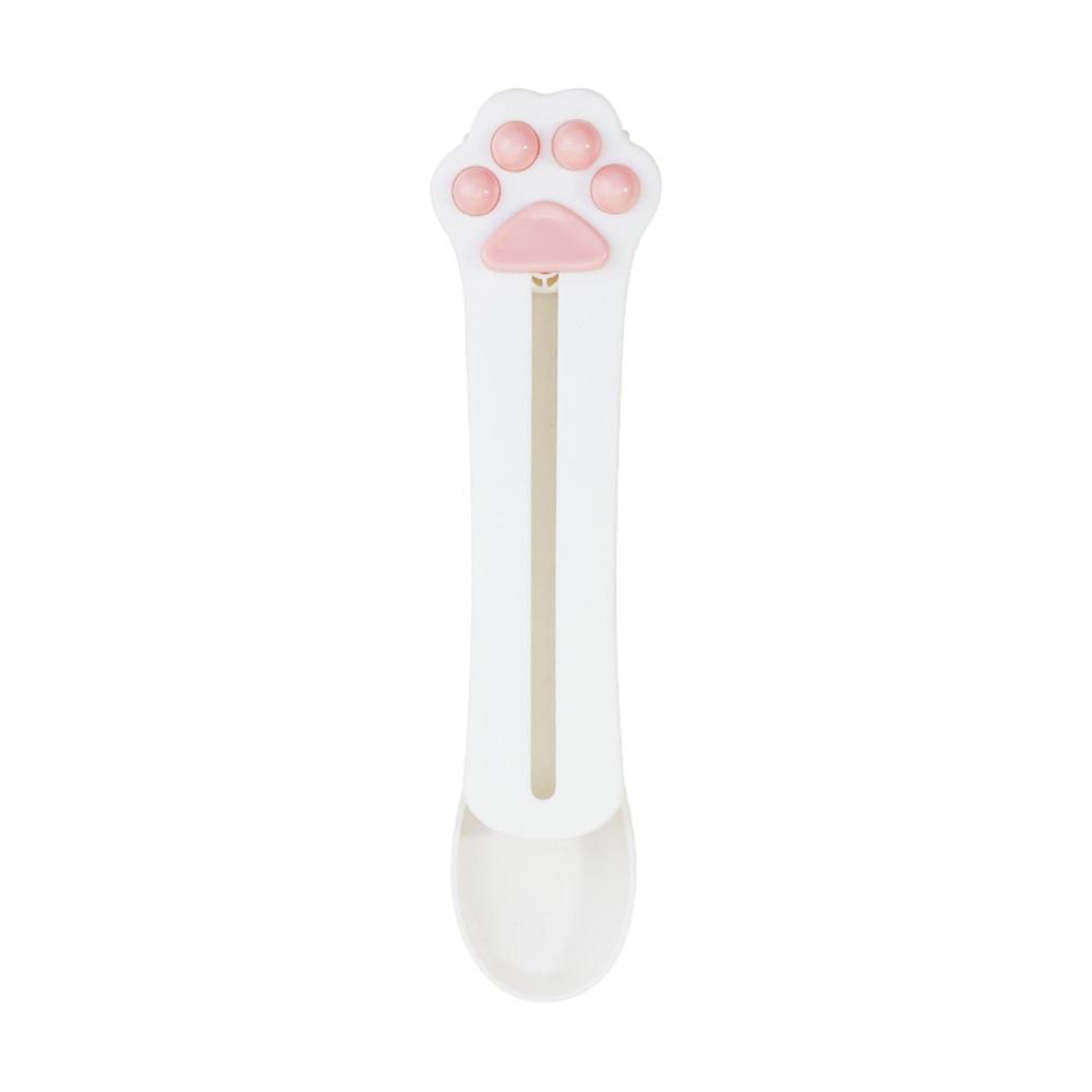 Cat Squeeze Feeder Pet Snack Feeding Spoon Pink Gray Tool Squeezer 1pc Cream Travel Portable Snack Feeding Pet X7K9