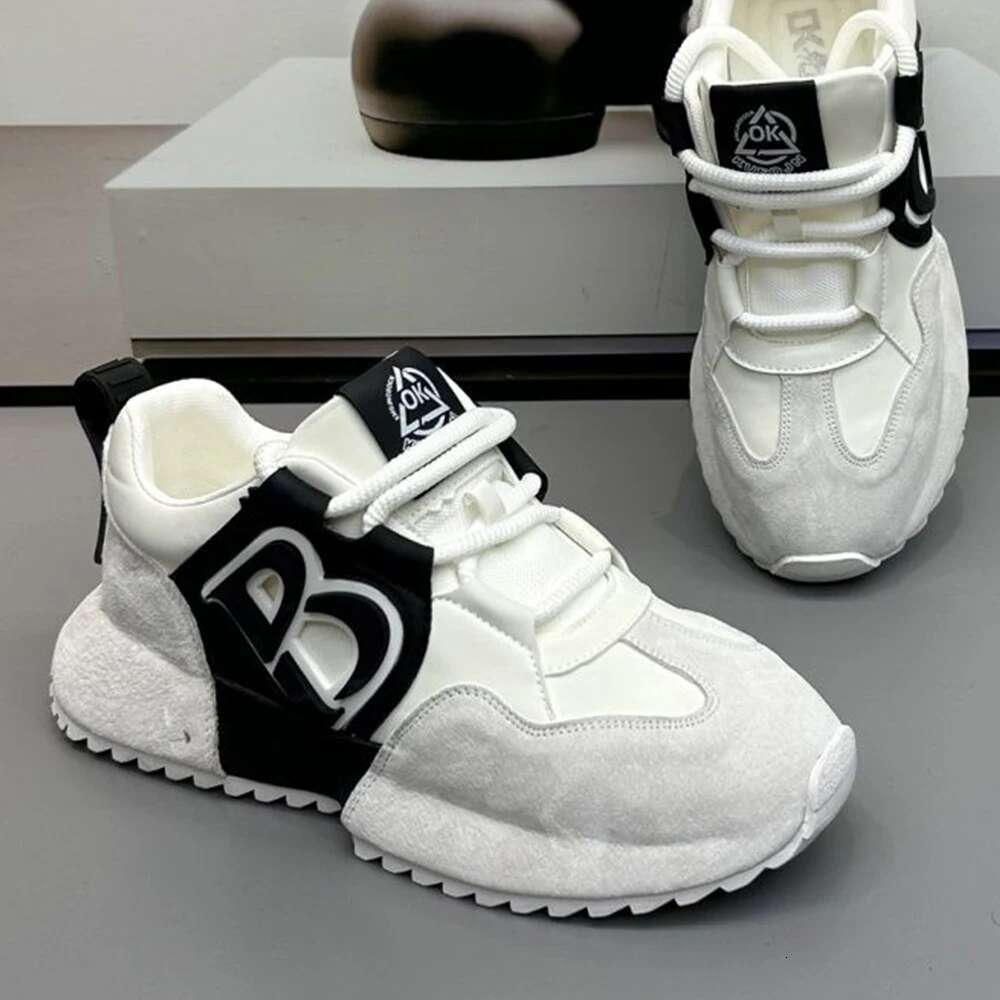 Sneakers Man High-top Comfortable Winter Lace-up Casual Outdoor Sports Fashion Design Walking Shoes Men