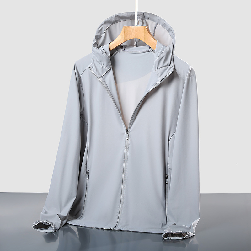 tracksuit Summer ice silk for women men, high elasticity, breathability, and UV resistance UPF50+printed on sunscreen clothing