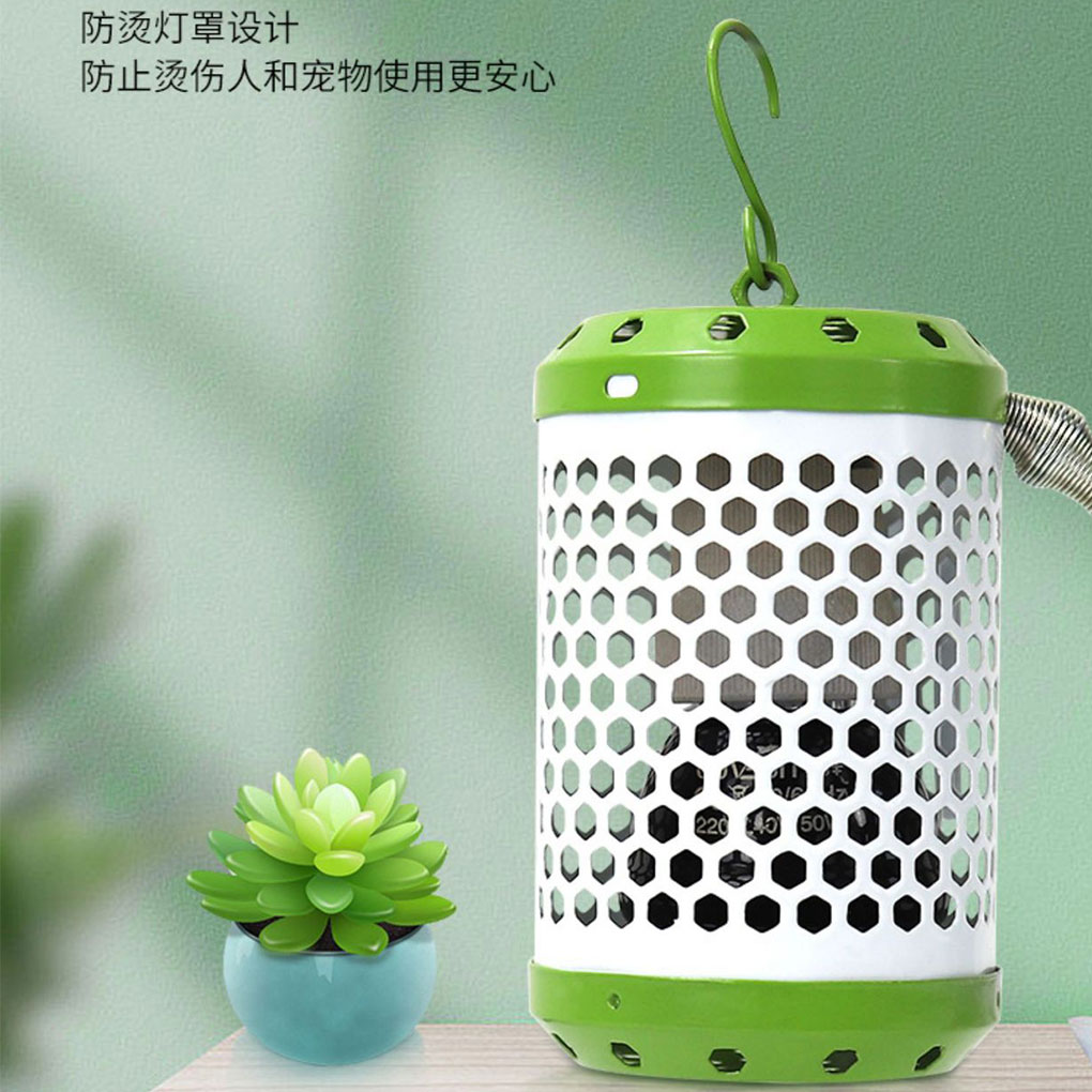 Heat Lamp Cage For Reptiles Anti-Scald Heating Lamp Holder Cage Accessories Bird Supplies Mesh Cage For Parakeets Chickens