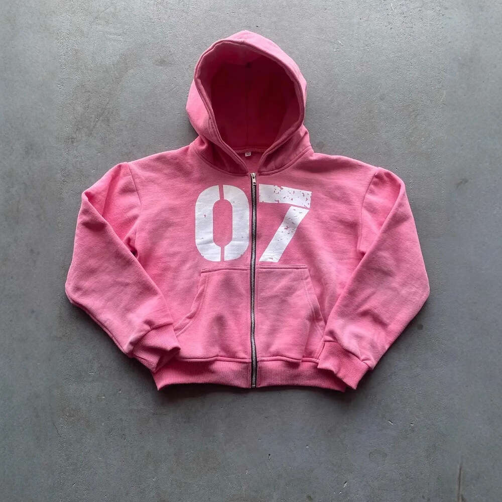 Hot Spring Cross Grade 07 Hoodie Men's and Women's Same Style Loose Hooded Sweatshirt