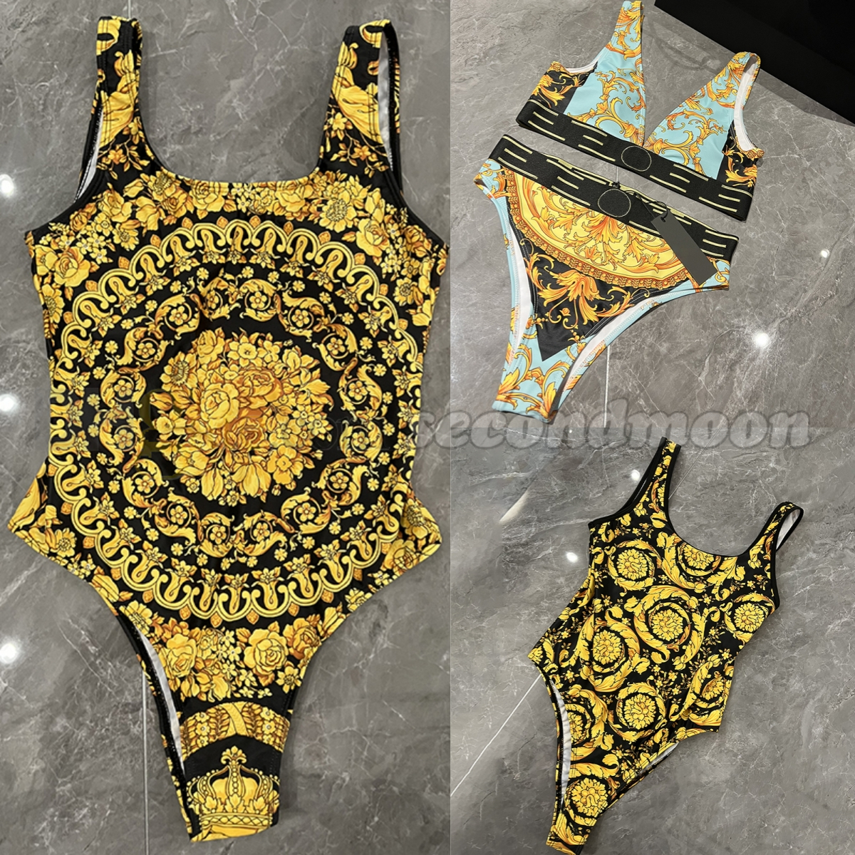 High Waist Swim Sui… - image