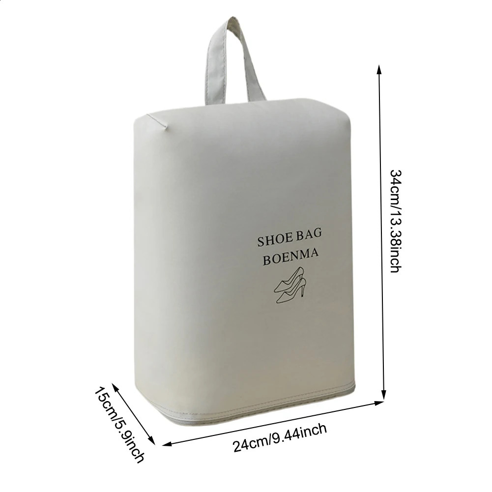 Ship from US Travel Portable Sneaker Bag DustProof Shoe Pouches for Traveling Waterproof Small Organizer Men Women 250305FBB