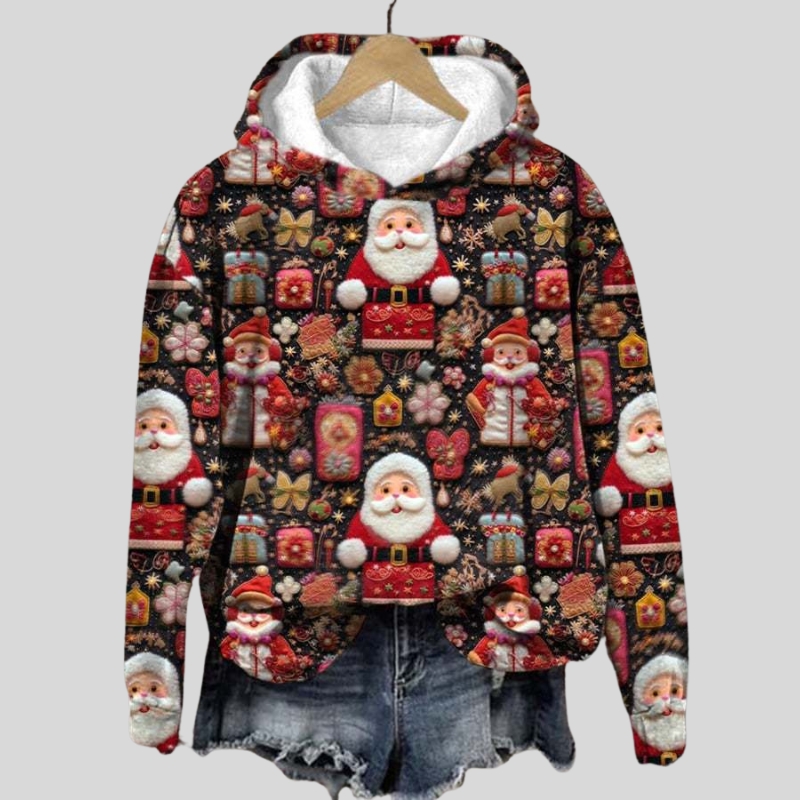 New autumn women's cross-border 3D sweater popular digital printing hoodie jacket