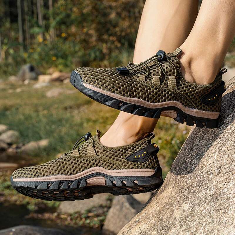 Summer Outdoor Non-slip Hiking Men Breathable Beach Wading Training Sneakers Caminhadas Trekking Shoes