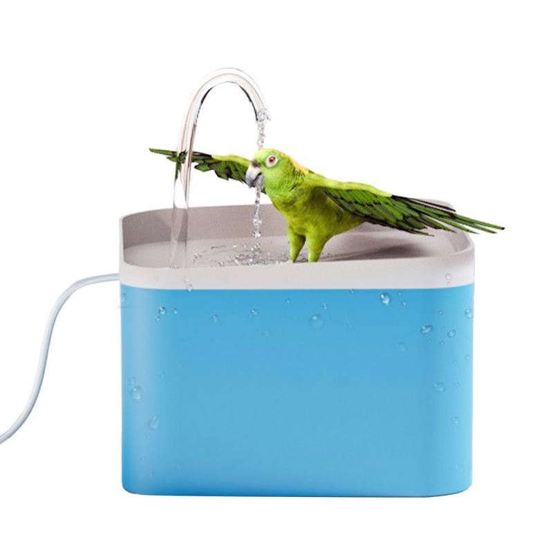 Bird Shower Bath Automatic Bird Bathtub Pet Bathtub Fountain Shower Tub for Peonies Parakeets Cockatiels Canary Budgerigar