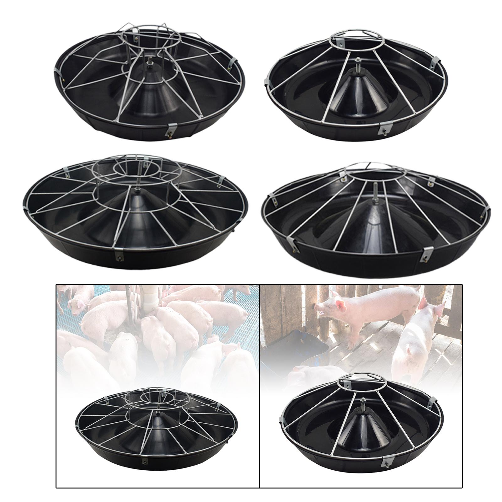 Pig feed Trough Farming Supplies Bucket Fodder Tray Feeding Feeder Bowl Livestock feed Bowl for Livestock Pets Poultrys Cattle