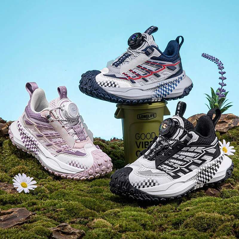 2025 Fashion Boys Sneakers Soft Comfortable Mesh Kids Girls Toddler Lightweight Children Running Shoes