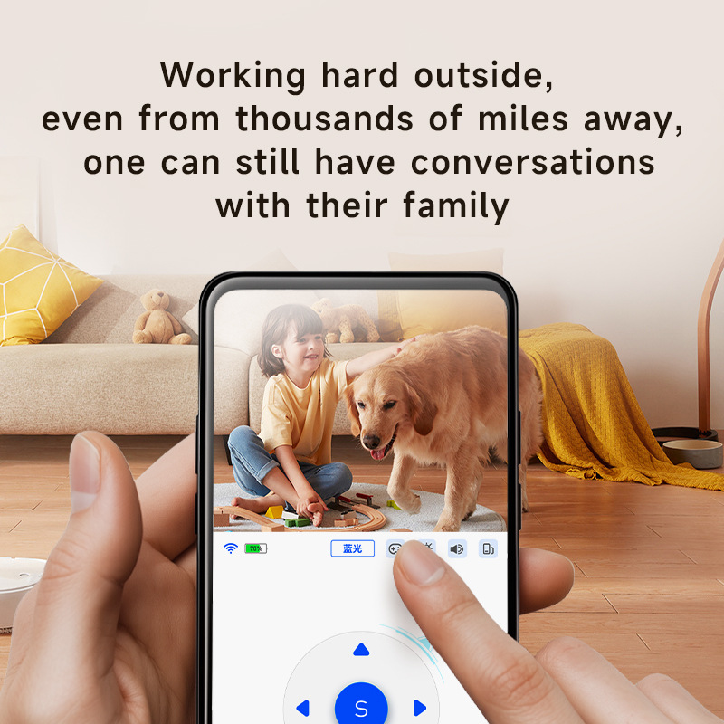 2-in-1 Dual Lens Security Camera: 360° AI Tracking, Color Night Vision & Human Detection | 300W HD, 2-Way Audio, Wireless Indoor/Outdoor Surveillance 