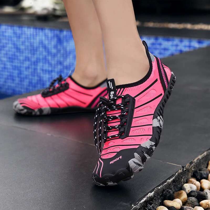 Unisex Barefoot Gym Sport Running Fiess Sneakers Outdoor Beach Water Sports Upstream Aqua Shoes Men Women Size 36-46
