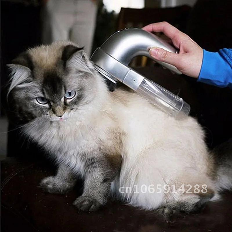 Pet Hair Remover Electric Hair Grooming Vacuum Cleaner Trimmer Fur Dog Puppy Remover Cleaning Shedding Cat Tools
