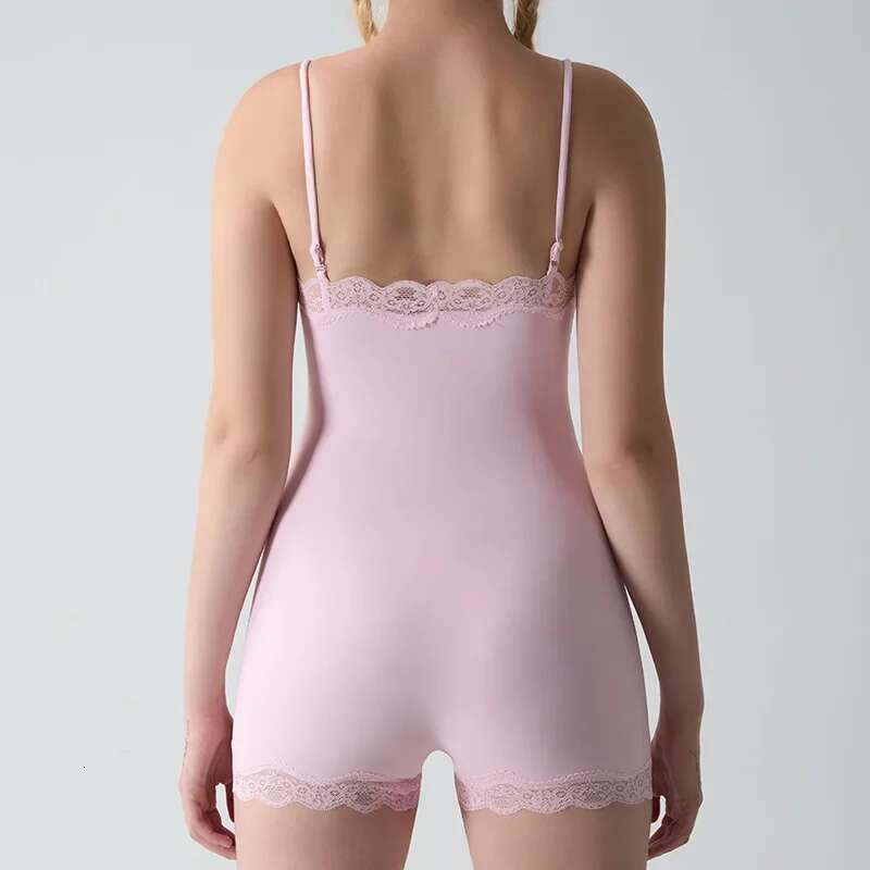 Sexylace Adjustable Tankslims Women's Yoga Suit Backless Strapless Bralette Breathable Hip Lifting Sports Innerwear Set