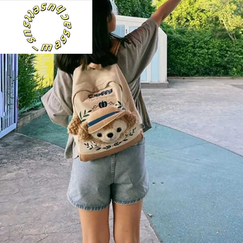 Backpacks Shanghai land Cartoon Bear shoulder bag Backpack Lovely Schoolbag Kindergarten Kids gift Y250305MAQY