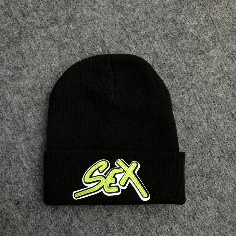 New For Men's And Women's Autumn/Winter Instagram Warm Knitted Hat Korean Edition Trendy Versatile Sex Star Same Style