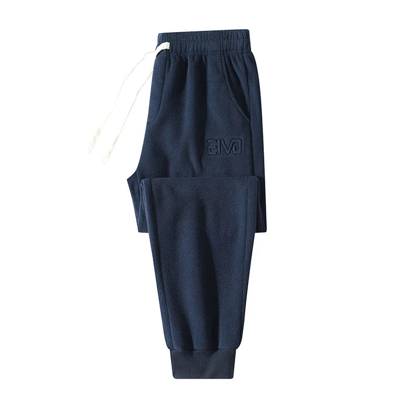 Winter Thick Polar Fleece Warm Sweatpants Men Streetwear Drawstring Casual Jogger Pants Male Loose Thermal Trousers 10xl 9xl 8xl 250304