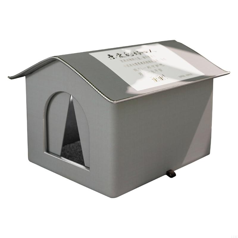 Warm Outdoor Strays Cats Nest Cold Resistant and Weatherproof Cats Shelter House