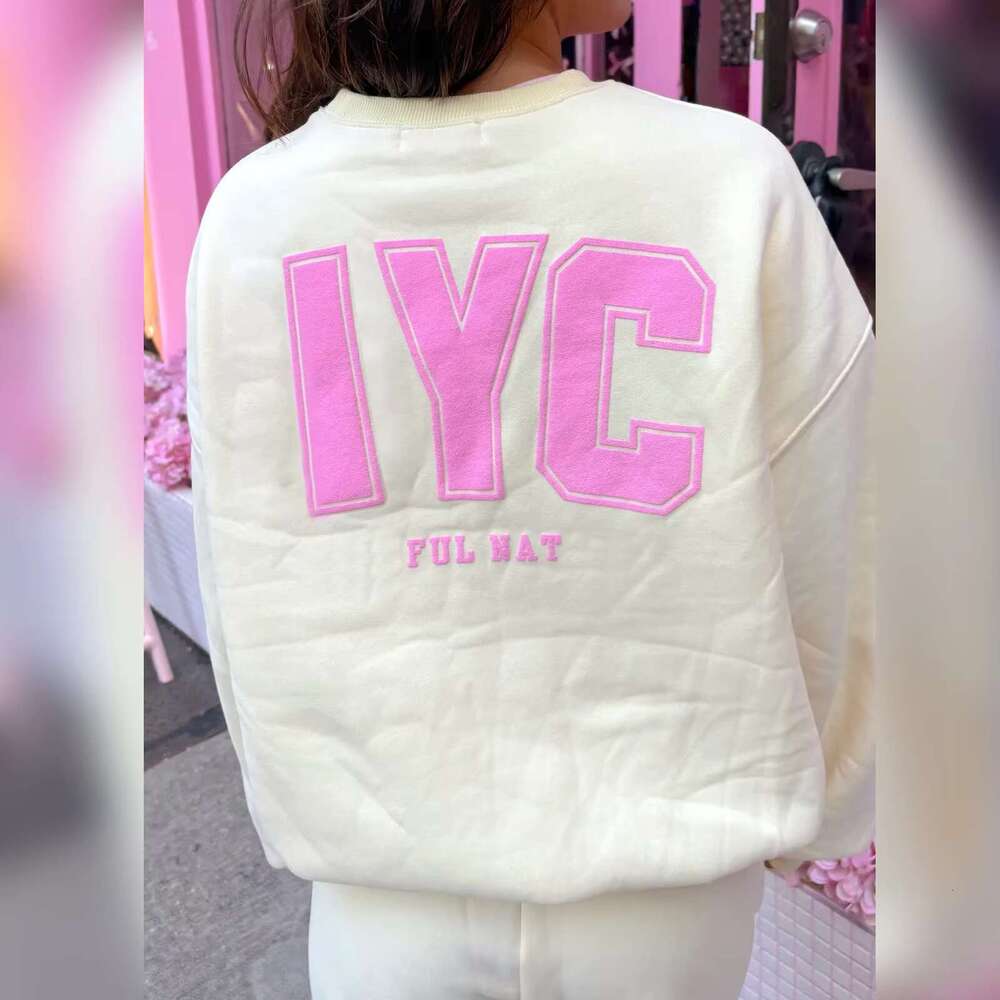 OEM Custom Casual Streetwear Puff Printing Hoodie Sweatshirt Plus Size Women's Sexy Loose Style