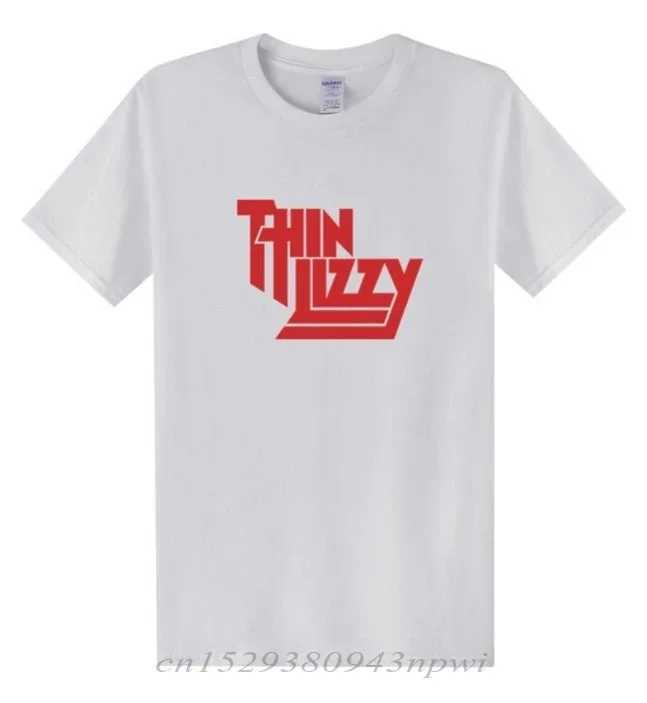 2024 Heavy Metal Rock Band Thin Lizzy T Shirt Men Tops Music Singer T-shirt Short Sleeve Cotton O-neck Tee Top ClothesT250305