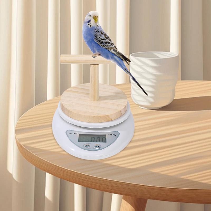 Bird Scale Parrot Training Bird Small Animal Scale With Perch High Accuracy Convenient Digital Weighing Tool For Weight Changing