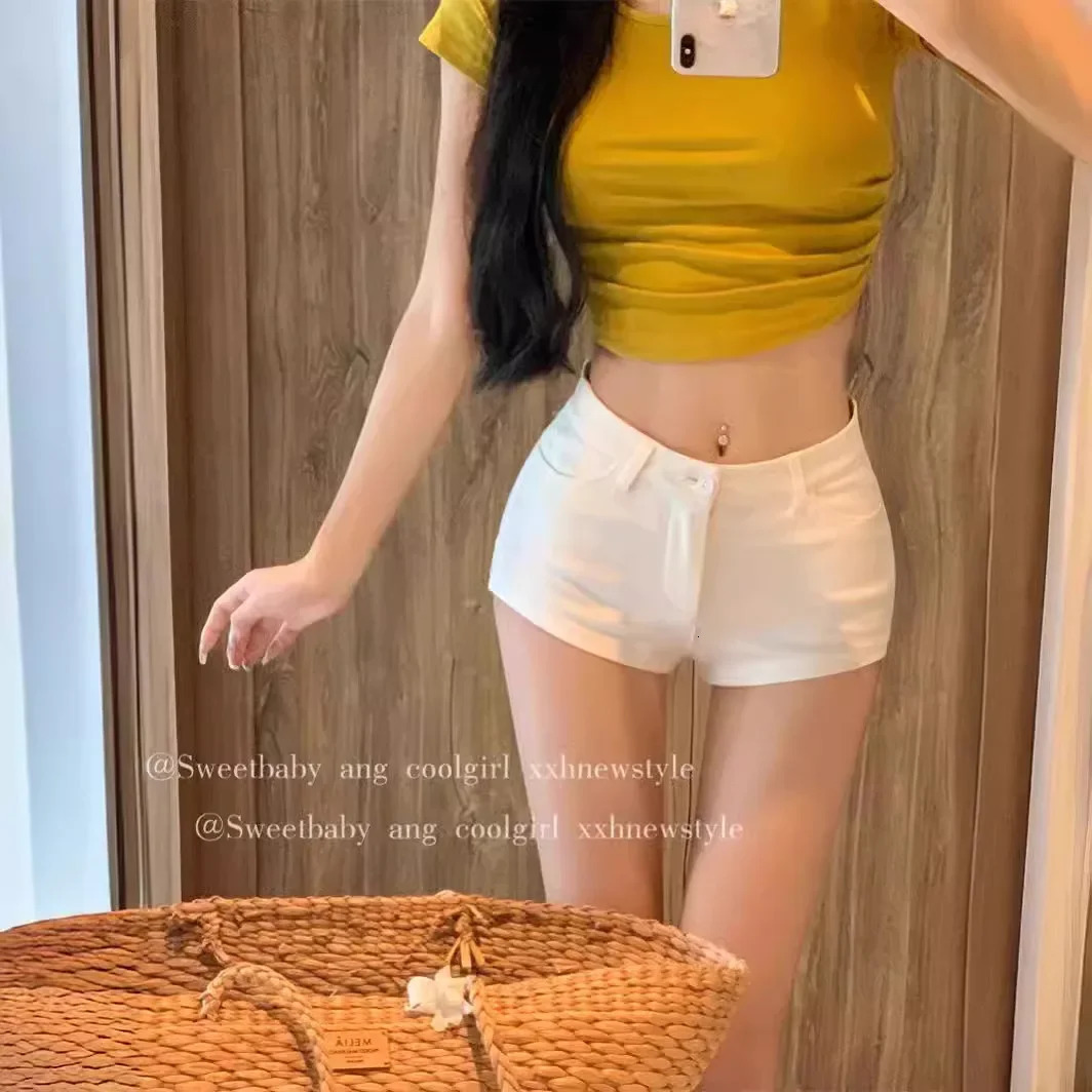 Casualshort Weight Loss Straight Leg Pants Aline Low Waist Factory Original Fabric Smooth Silhouette 250304