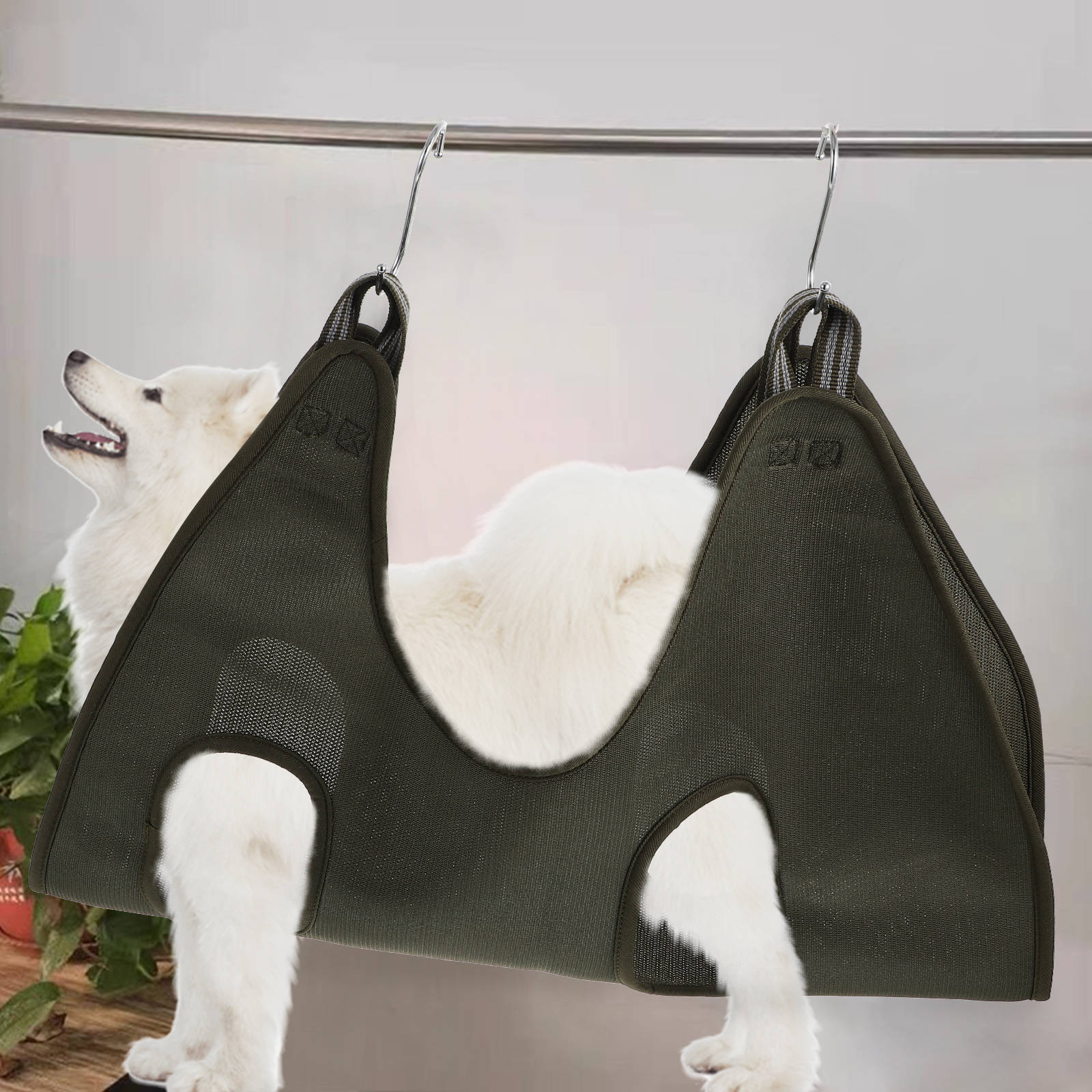 Pet Grooming Hammock Breathable for Salon Assistant Puppy Sling Dog Helper Cat Beauty Bed