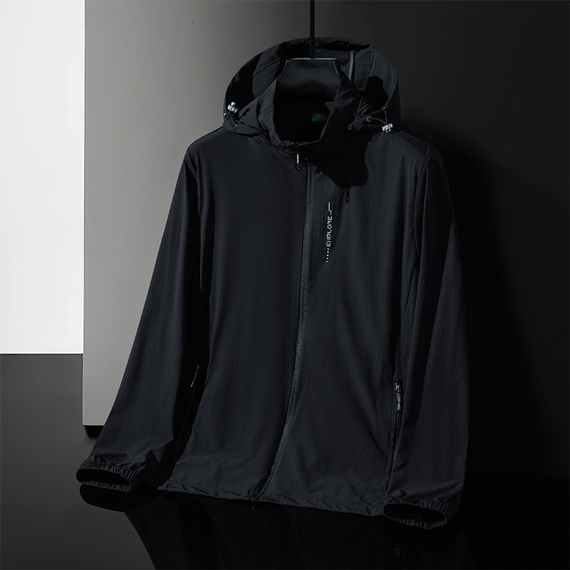 Summer tracksuit new couple clothing breathable ice silk anti UV sun protection jacket fishing suit men