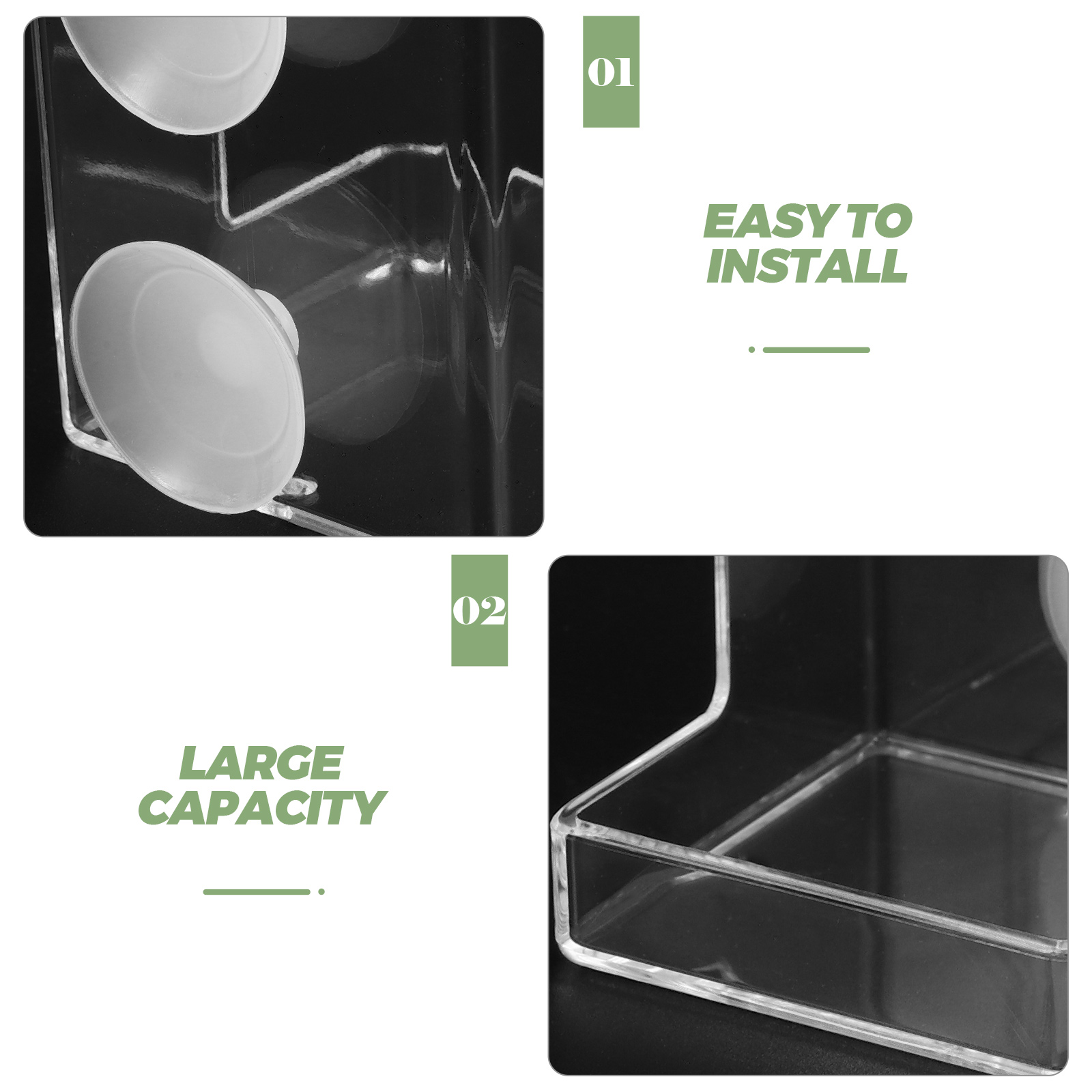 Fish Tank Feeder Suction Cups Feeders Food Aquarium Feeding Dish Shrimp Automatic