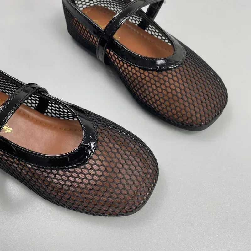 Girls Shoes Summer Toddler Kids Fashion Princess Mary Jane Dress Party Ballet Flats Children Brand Breathable Sandals Soft Sole X250305