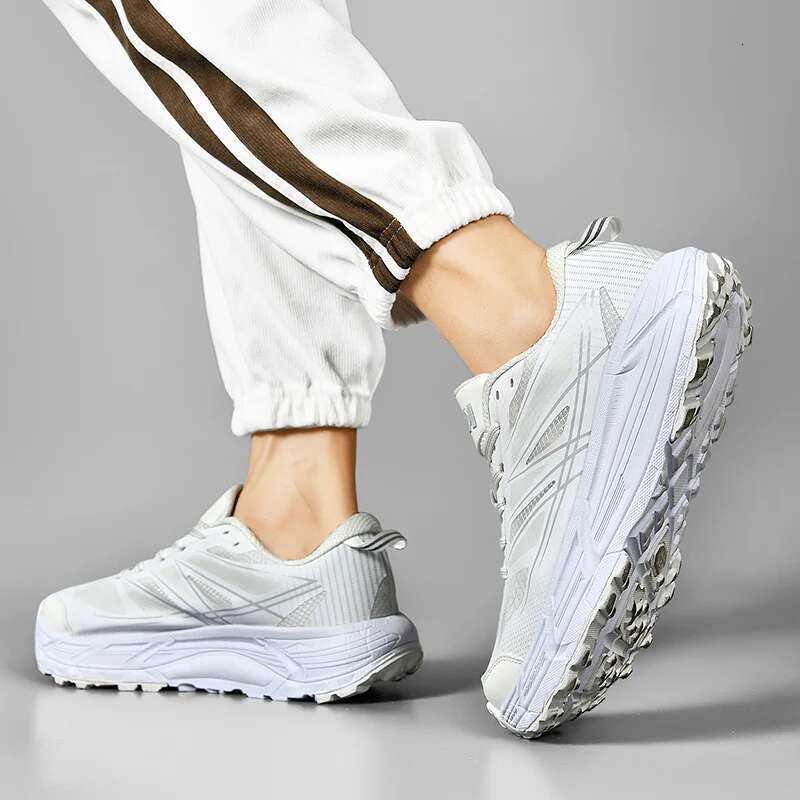 Breathable Mesh Running Shoes for Men, Lightweight Sneakers, Cushioning, Jogging Tennis Casual Outdoor Shoes, 2025 Choice