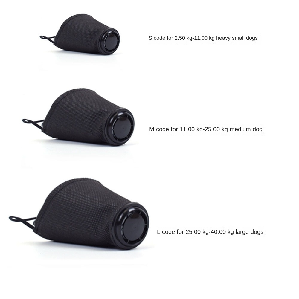 Adjustable Dog Anti-fog Haze Mouth Mask Breathable Reusable Dog Gas Masks Air Filter Dog Respirator Muzzle Small To Large Dogs