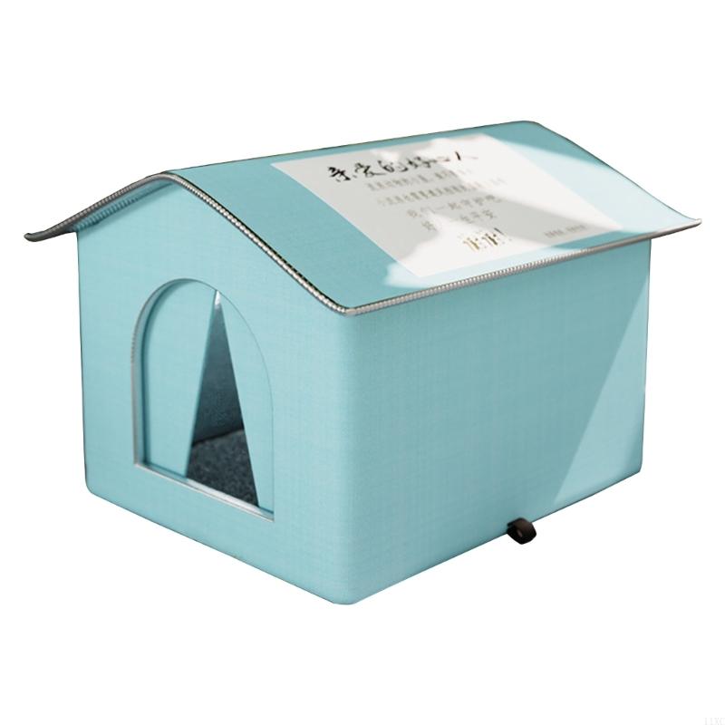 Warm Outdoor Strays Cats Nest Cold Resistant and Weatherproof Cats Shelter House