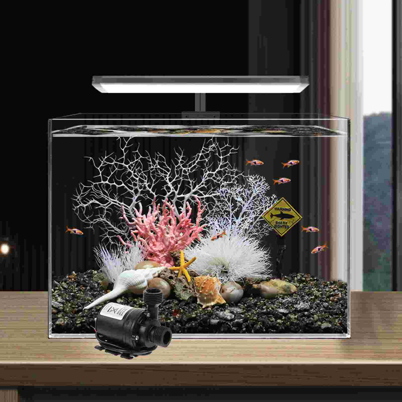 Aquariums Submersible Pump Solar Fountain Fish Tank Water Circulation Automatic