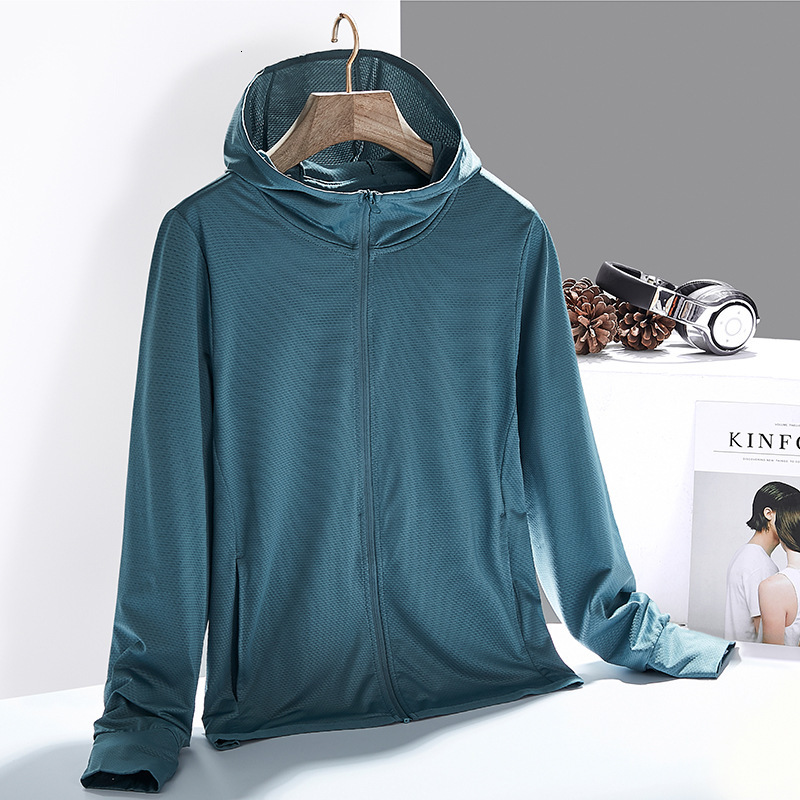 New Women's tracksuit Summer Sunscreen Quick drying Windbreaker Elastic Breathable Ice Silk Anti UV Skin Clothes