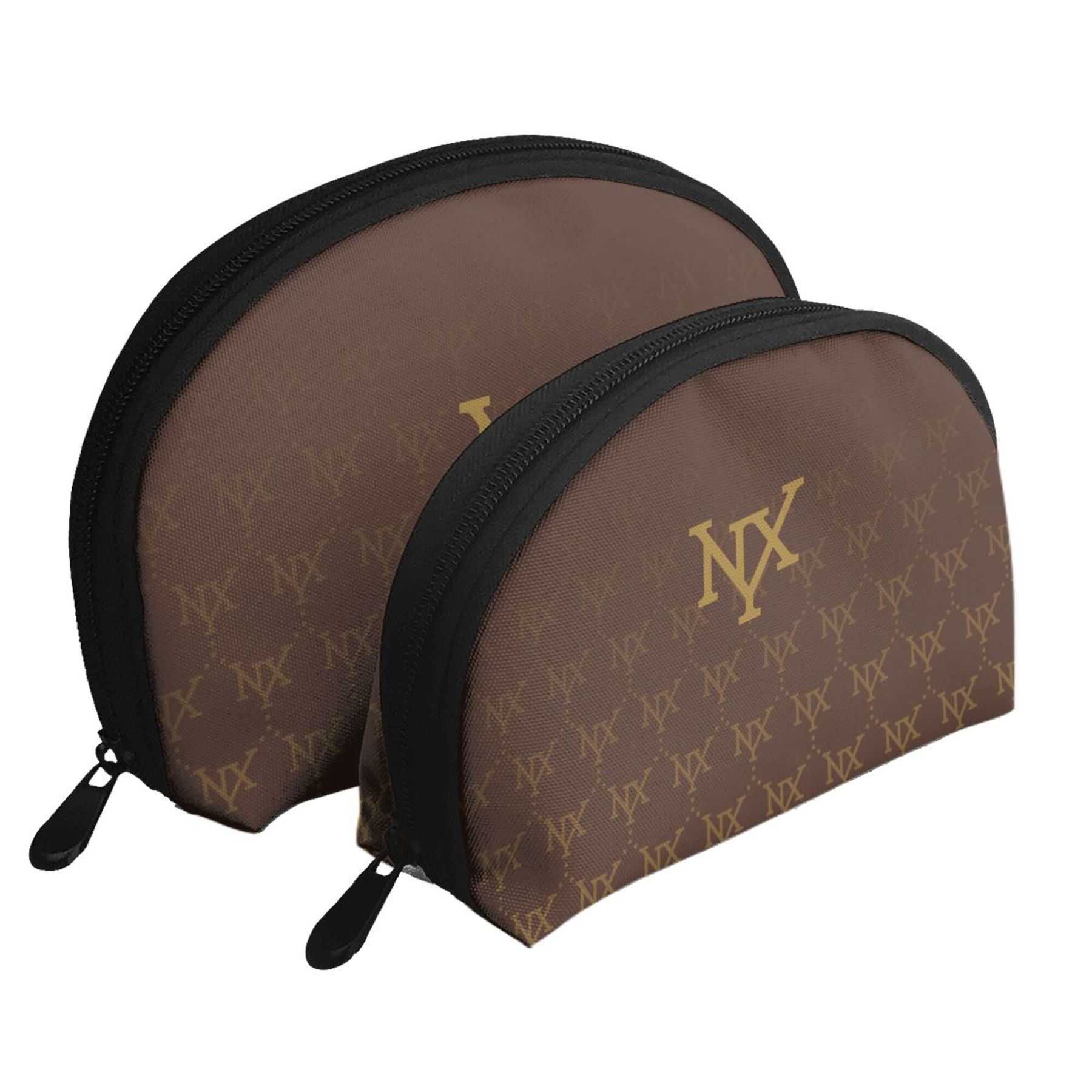 NXY Portable Bags Clutch Pouch Fashion Shell Alphabet Cosmetic Bag Designer Makeup Bag Women Lightweight Toiletry Bags 250305