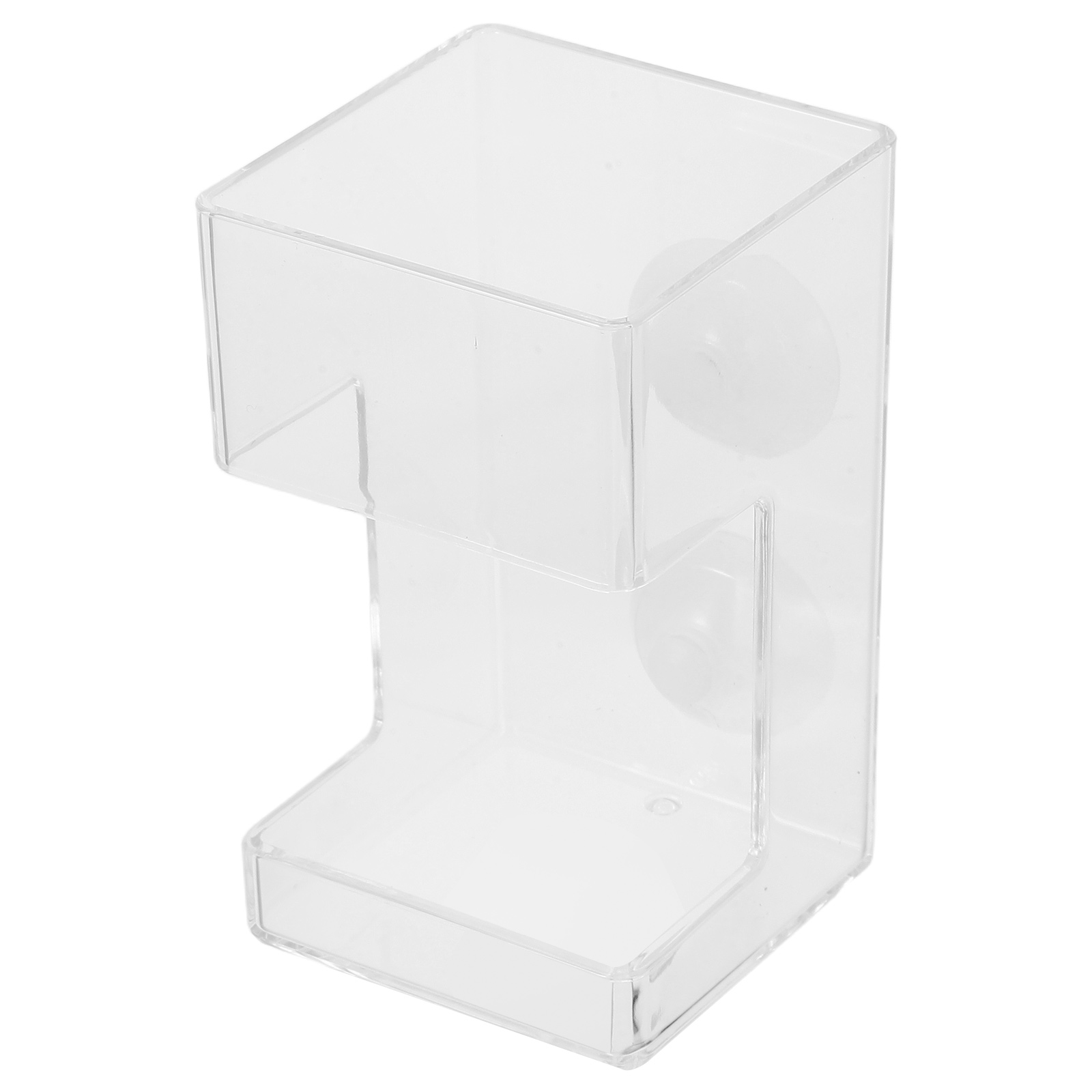 Fish Tank Feeder Suction Cups Food Holder Floating Shrimp Feeding Dish Accessories