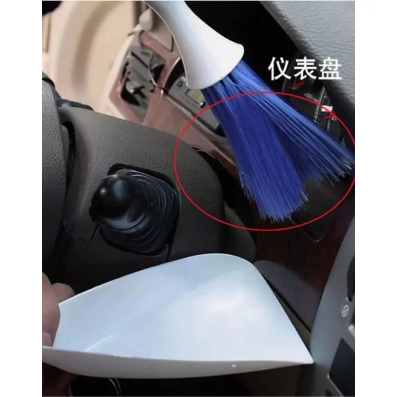Pet Sawdust Cleaning Tool Small Broom Dustpan Hamster Rabbit Sand Cat Litter Pet Cleaning Brush Automobile Air Outlet Brush