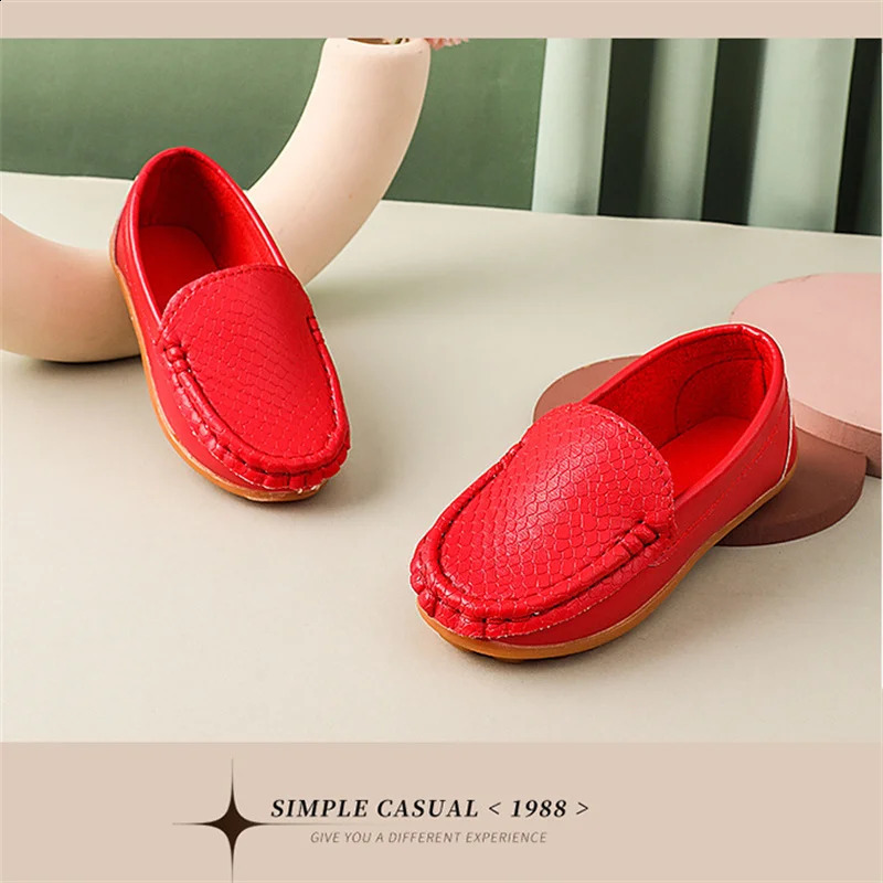 Kids Shoes Baby Boy Loafers Toddlers Infant Girls Casual Shoes Soft Leather Walkers Comfortable Flats Summer Shoes 250304