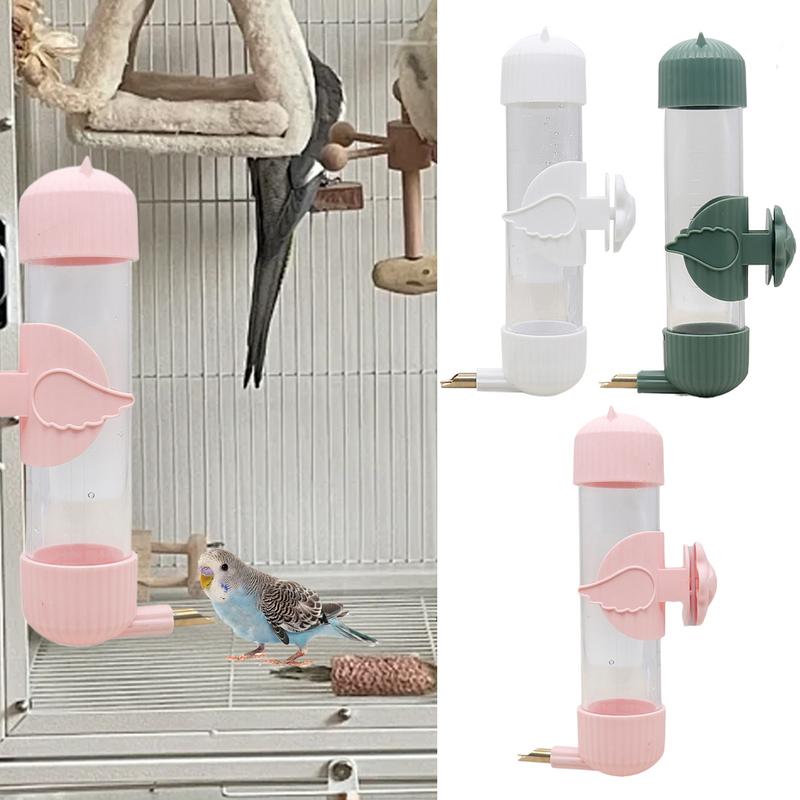 Bird Water Bottle For Cage Bird Drinking Waterer Bottle Small Animals Automatic Water Drinker For Budgies Cockatiel Lovebird